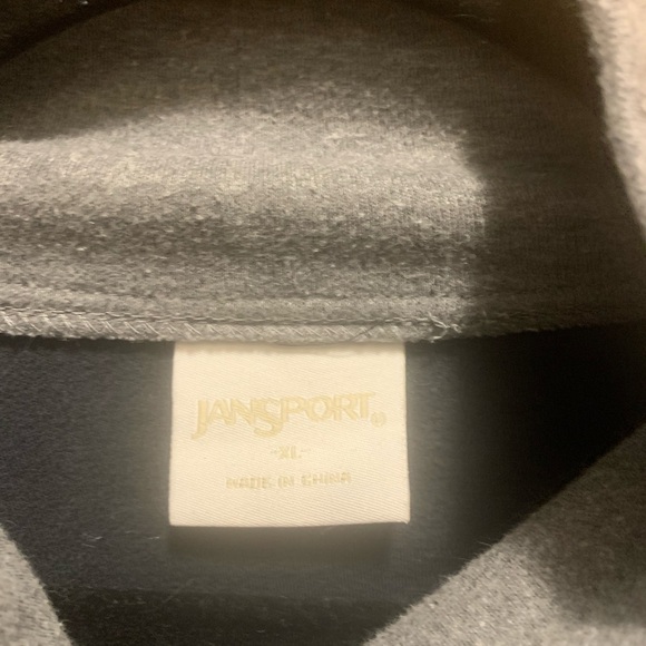 Women’s Jansport zip up sweatshirt XL - Picture 2 of 3